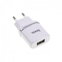СЗУ Hoco C11 USB Charger 1A (+кабель microUSB 1м) (Белый) 454021