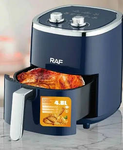 Повітряна Фритюрниця RAF R 5006W 4.8 л 1200W Синя