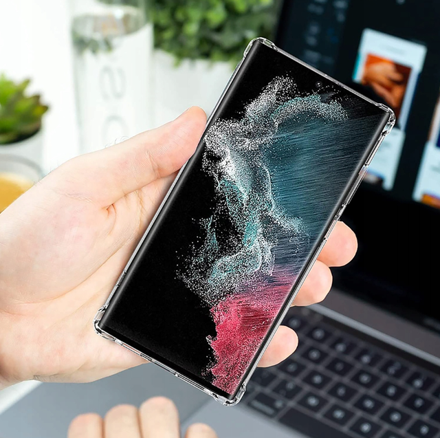 Противоударный прозрачный чехол для Samsung Galaxy S23 Ultra (SM-S918B)