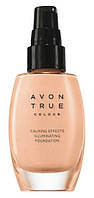 Avon (Warmest Beige/Бежевий) Зволожувальний тональний крем для обличчя «Спокійне сяйво» 30 мл