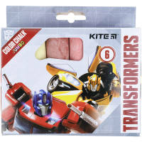 Мел Kite цветной Jumbo Transformers, 6 цветов (TF21-073)