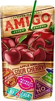 Сок Вишня - Яблоко БЕЗ КОНСЕРВАНТОВ Amigo Sour Cherry 200 мл Македония