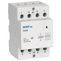 Контактор модульний 4P 25A 2NO+2NC 230V [256091] NCH8-25/22 CHINT