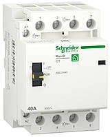 Контактор модульный 3P+N 40A 4NO 230V [R9C20440] RESI9 Schneider Electric