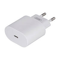 Сетевое зарядное устройство XO L81B EU PD 20W USB Power Adapter для телефонов Apple Type C Белый цвет