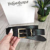 Ремінь шкіряний Yves Saint Laurent (YSL), фото 10