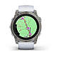 Смарт-годинник Garmin Epix Pro (Gen 2) - Sapphire Edition 51 mm - титан з ремінцем кольору молочного кварцу, фото 4