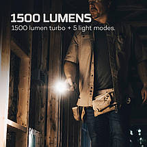 Ручний акумуляторний ліхтар Nebo Master Series FL1500, фото 5
