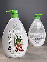 Крем-мило з дозатором DERMOmed ALOE & POMEGRANATE 1000 мл (8050444493073), фото 5
