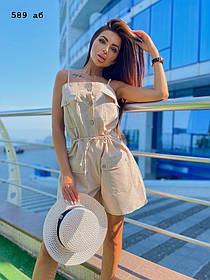 Комбінезон жіночий з шортами 589 аб