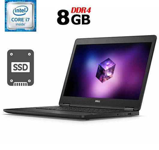 Купить Ультрабук Б-клас Dell Latitude E7470 / 14" TN / Core i7-6600U (2 ...