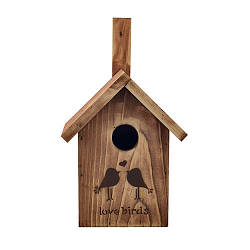 Шпаківня для птахів дерев'яна Love birds D9069-3