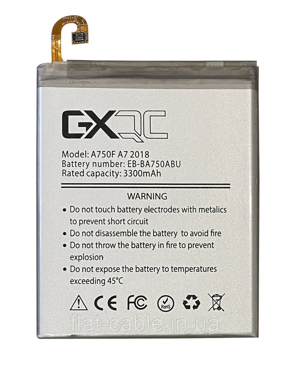 Батарея (акумулятор) EB-BA750ABU Samsung A105 A10/A750 A70/M105 Galaxy A10 (GX)