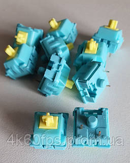 Комплект переключателей для клавиатуры Свитчи KTT Sea Salt