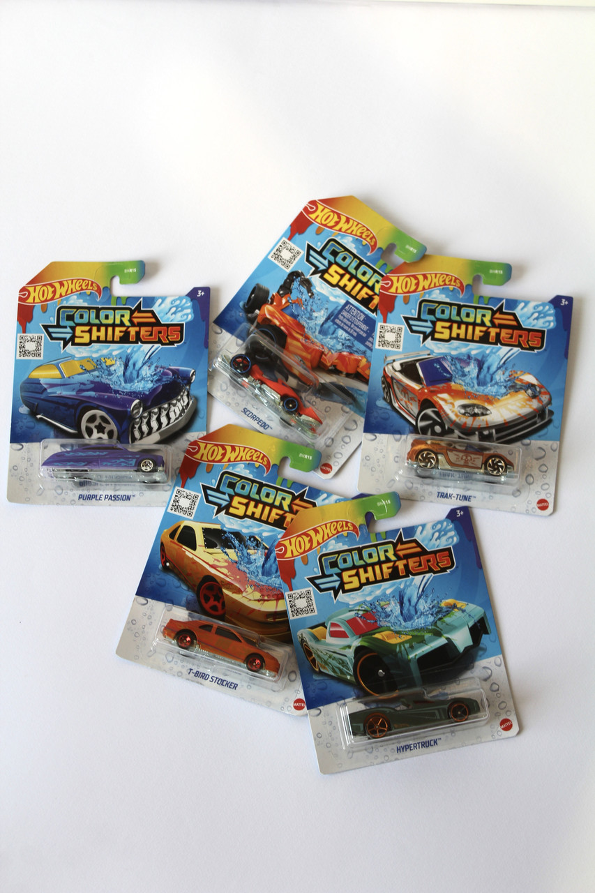 Машинка BHR15 Hot Wheels Змінює колір Mattel