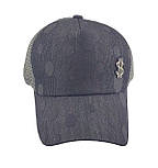 Кепка бейсболка дитяча Україна 54-58 розмір сітка літня чорна (РБ96), фото 2