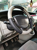 Кожаный чехол на руль Акура МДХ М 37-39. Оплетка руля Acura MDX