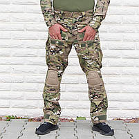 Форма убакс літня тактична мультикам РІП СТОП кофта ЗСУ з налокотниками та штани військові, розмір 46-66, фото 8
