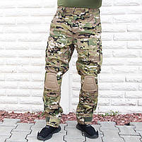 Форма убакс літня тактична мультикам РІП СТОП кофта ЗСУ з налокотниками та штани військові, розмір 46-66, фото 3