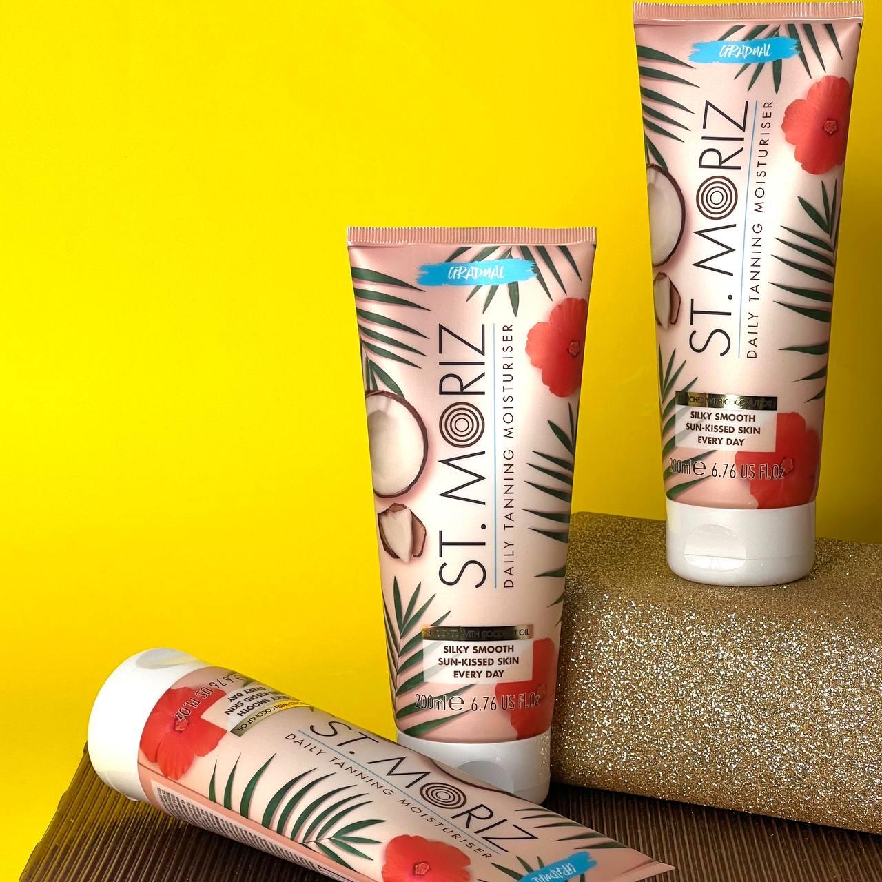 Зволожуючий лосьйон для поступової засмаги St.Moriz Coconut Daily Tanning Moisturiser 200мл