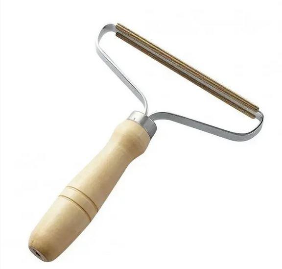 Щітка-скребок для видалення ковтунців, ворсу та вовни з одягу, меблів і килимів, фото 1