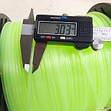 Волосінь косильна армована коло 3мм х 10м OLEO-MAC (з бухти) для мотокоси, фото 2