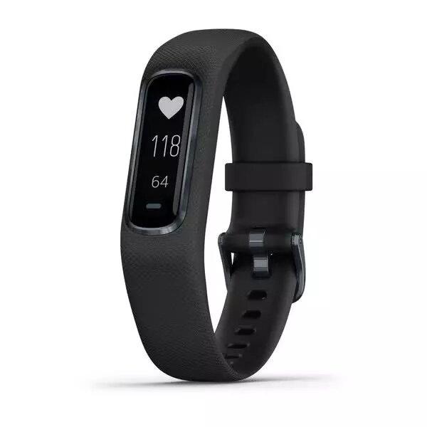 Фітнес-браслет Garmin Vivosmart 4 Black with Midnight Hardware Small/Medium (010-01995-10/00)