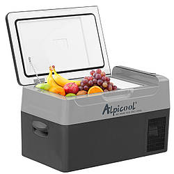 Компресорний автохолодильник Alpicool G22 (22 літра). Охолодження до -20℃. Живлення 12, 24, 220 вольт