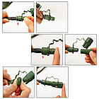 Тактичний гідратор для води на 2л, Aotu, Олива / Питна система / Гідратор з трубкою в рюкзак, фото 10