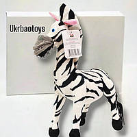 Мягкая игрушка Зебра Марти(Zebra Marty),герой мультфильма Мадагаскар 3, 35 см