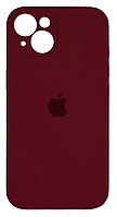 Накладка Silicone Case Camera Protection iPhone 14, (59) Plum