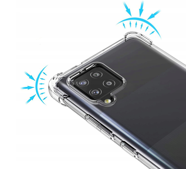 Противоударный прозрачный чехол для Samsung Galaxy A42 5G (SM-A426B) Противоударный прозрачный чехол для Samsung Galaxy A42 5G (SM-A426B)