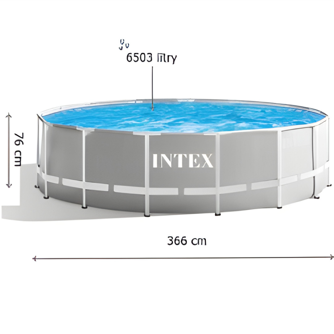 Детские каркасные бассейны,Каркасные бассейны для детей 366х76 см,Каркасный бассейн с подогревом,Intex 26710
