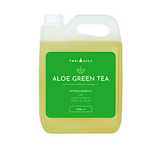 Масажна олія Thai Oils, "Aloe green tea" - 3 літри