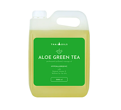 Масажна олія Thai Oils,  "Aloe green tea" - 3 літри