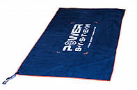 Полотенце для фитнеса и спорта Power System PS-7005 100*50 см Темно-синий