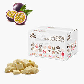 Шоколад білий із маракуєю ICAM — 100 г