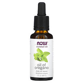 Ефірна олія NOW Essential Oils Oil of Oregano, 30 мл