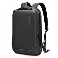 Городской стильный рюкзак Mark Ryden Biz XL для ноутбука 17.3' черный 17 литров MR9008SJ