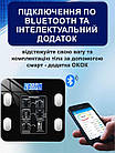 Розумні підлогові ваги аналізатори жиру TY-EB619 Ваги смарт Bluetooth блютуз смарт з додатком Android або IOS, фото 5