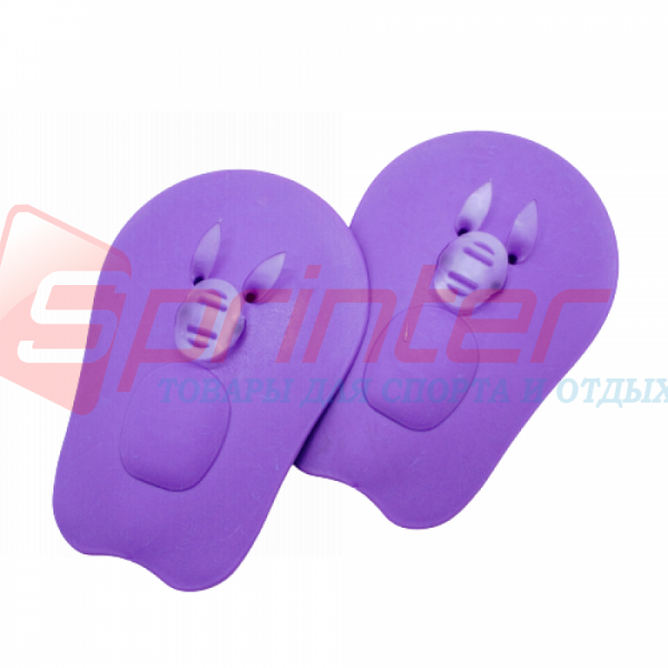 Лопатки для плавання пластикові Фіолетові, фото 1