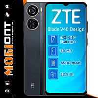 Смартфон ZTE Blade V40 Design 4/128GB Black UA UCRF