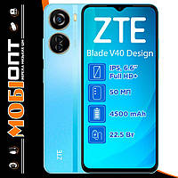 Смартфон ZTE Blade V40 Design 6/128GB Blue UA UCRF