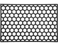 Резиновый коврик Plast Сота HARD 90х60 см Черный (SK000150)