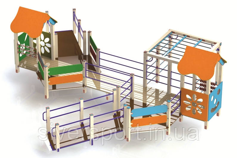 Ігровий комплекс для дітей з ОФП SiverSport KID1109, фото 1