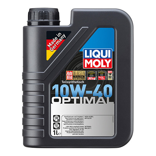 Liqui Moly Optimal 10W-40 1 л, (3929) моторна олива, фото 1