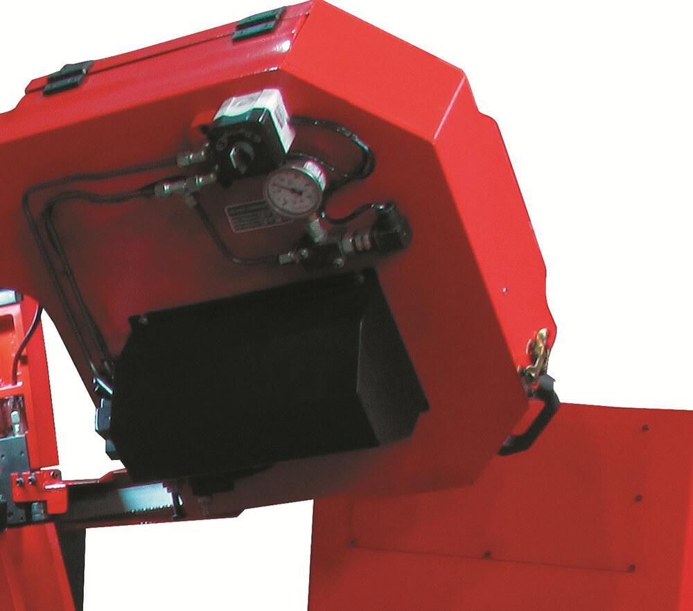 Автоматическая двухколонная ленточная пила по металлу Karmetal WOS 500x550 (КМА) - фото 3 - id-p1871346047