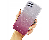 Силіконовий чохол градієнт блиск для Samsung Galaxy A22 5G (SM-A226B), фото 2