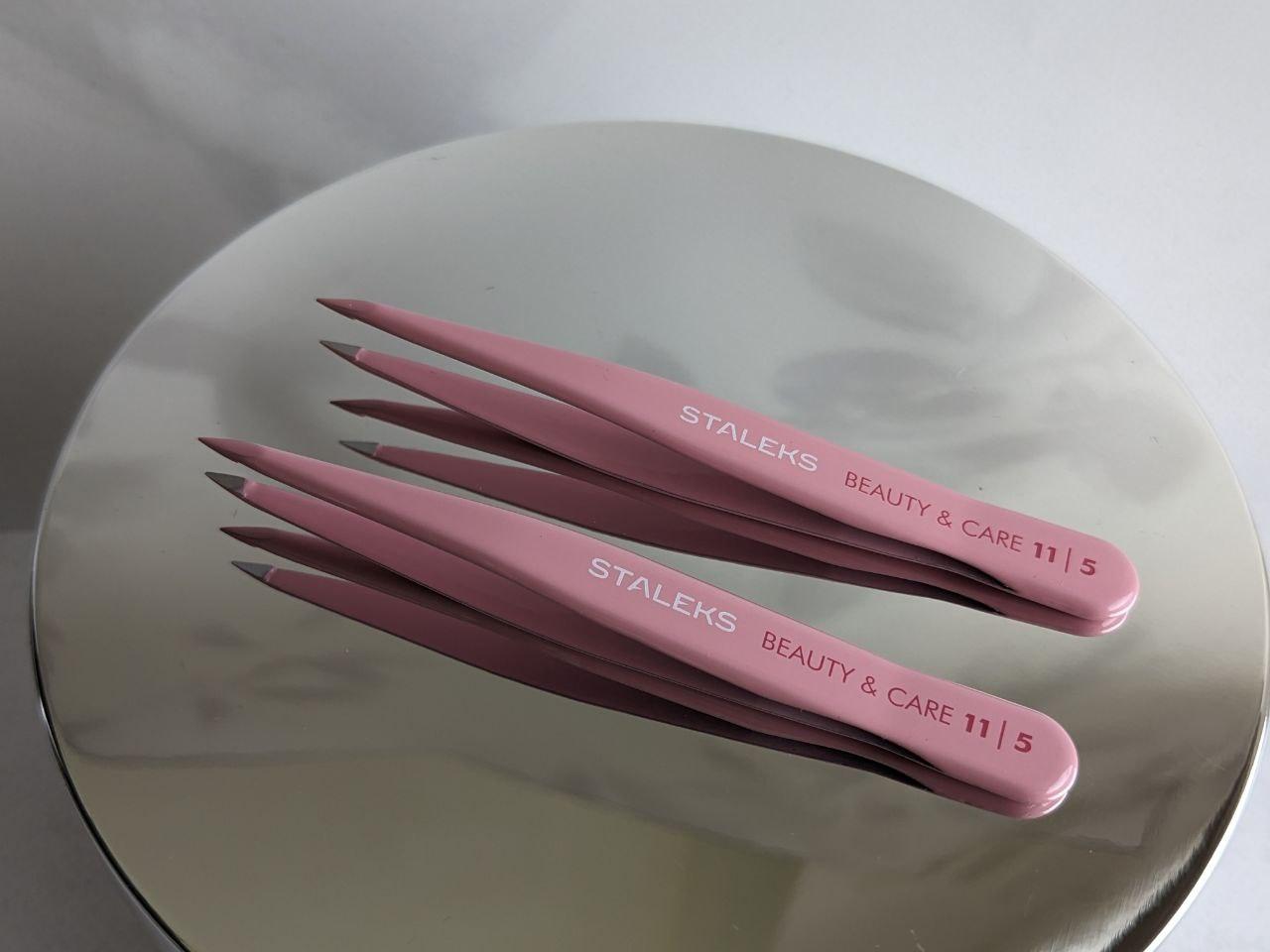 TBC-11/5 Пінцет для брів BEAUTY & CARE 11 TYPE 5 (точковий)