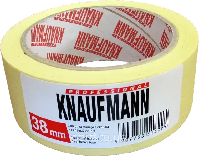 Малярна стрічка 38мм.х50м. KNAUFMANN